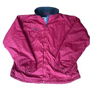 Women's XL‎ COLUMBIA Winter Coat Ski Jacket Nylon Waterproof FLEECE LINED